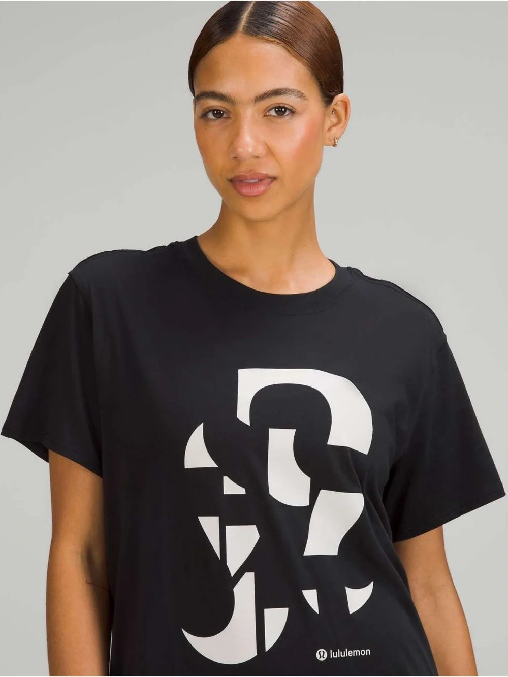 Lululemon All Yours Graphic Short Sleeve T-Shirt in Black Size 6